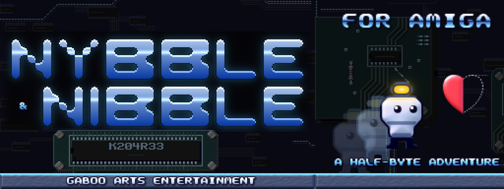 NYBBLE & NIBBLE for Amiga banner