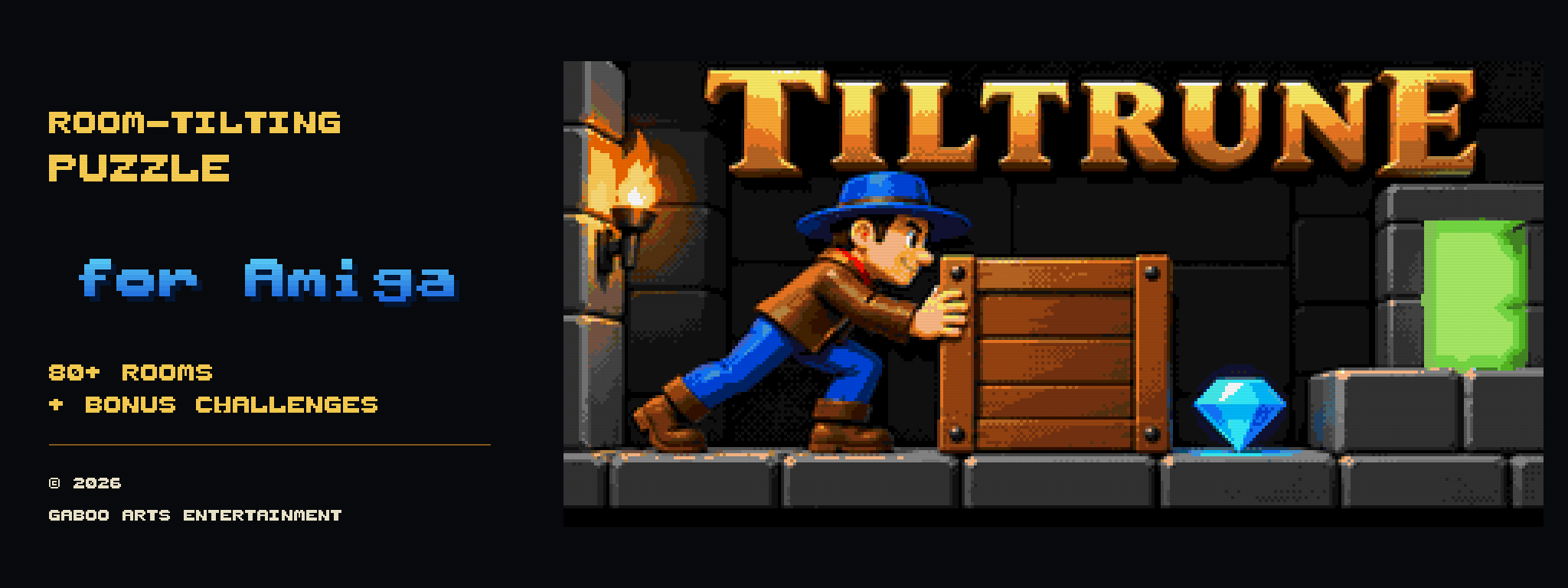 TILTRUNE for Amiga banner