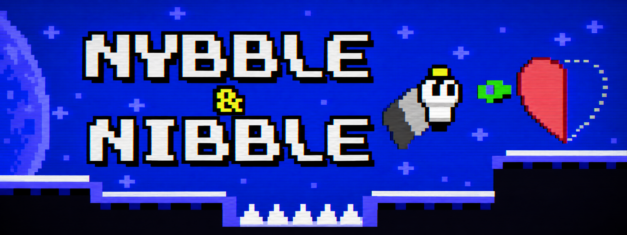 NYBBLE & NIBBLE illustrated banner