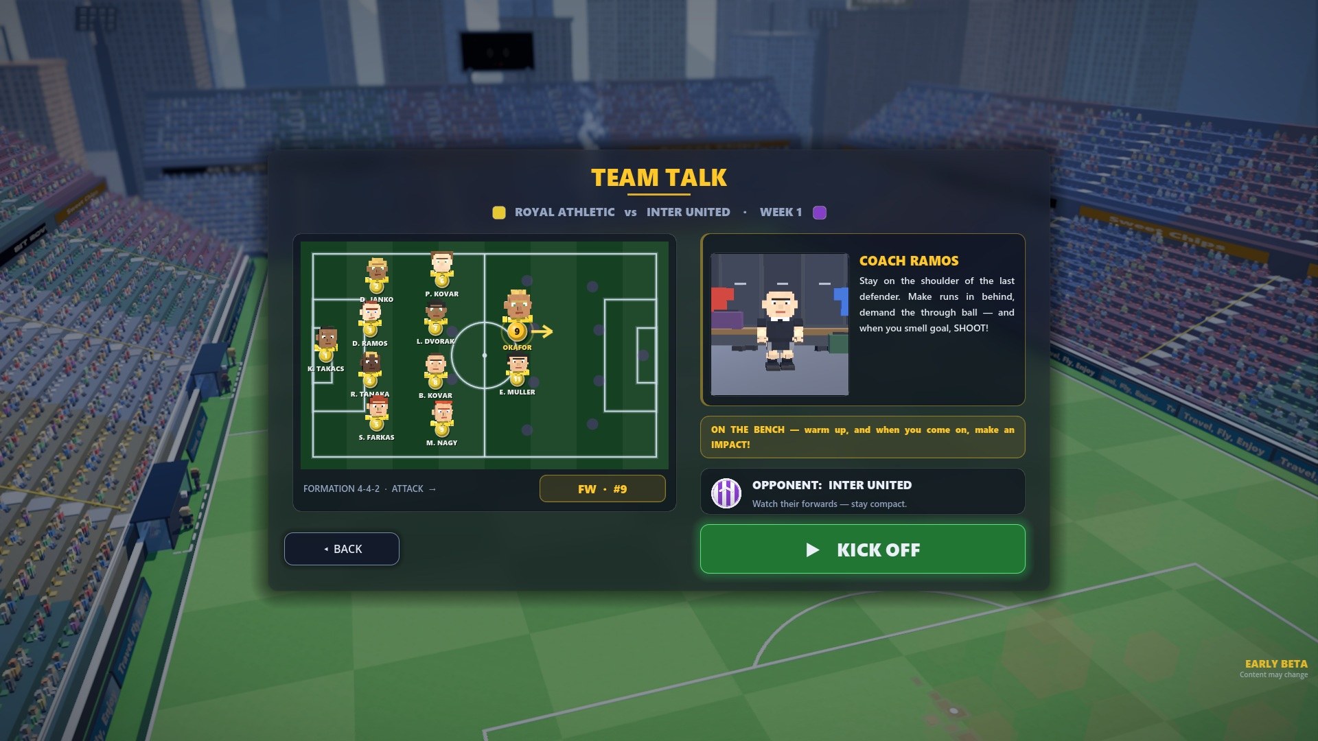 Bit Footballer screenshot 2