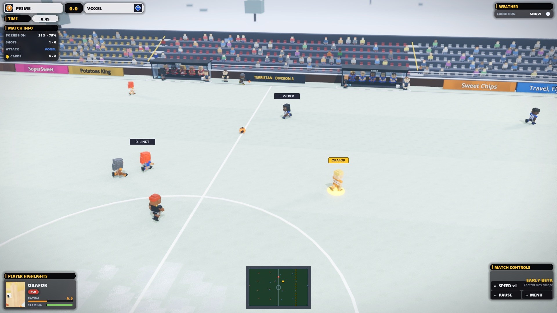 Bit Footballer screenshot 5