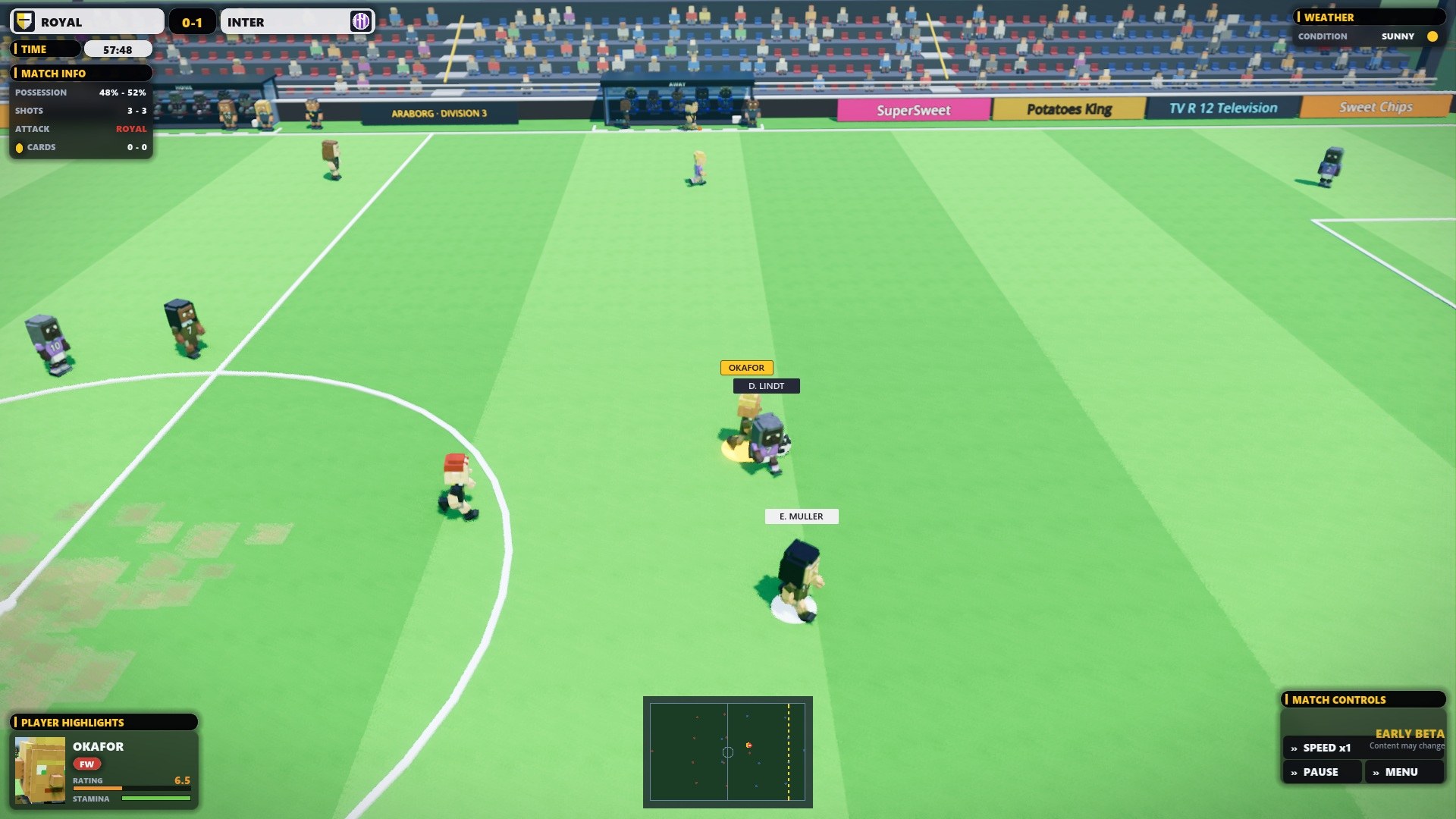 Bit Footballer screenshot 7